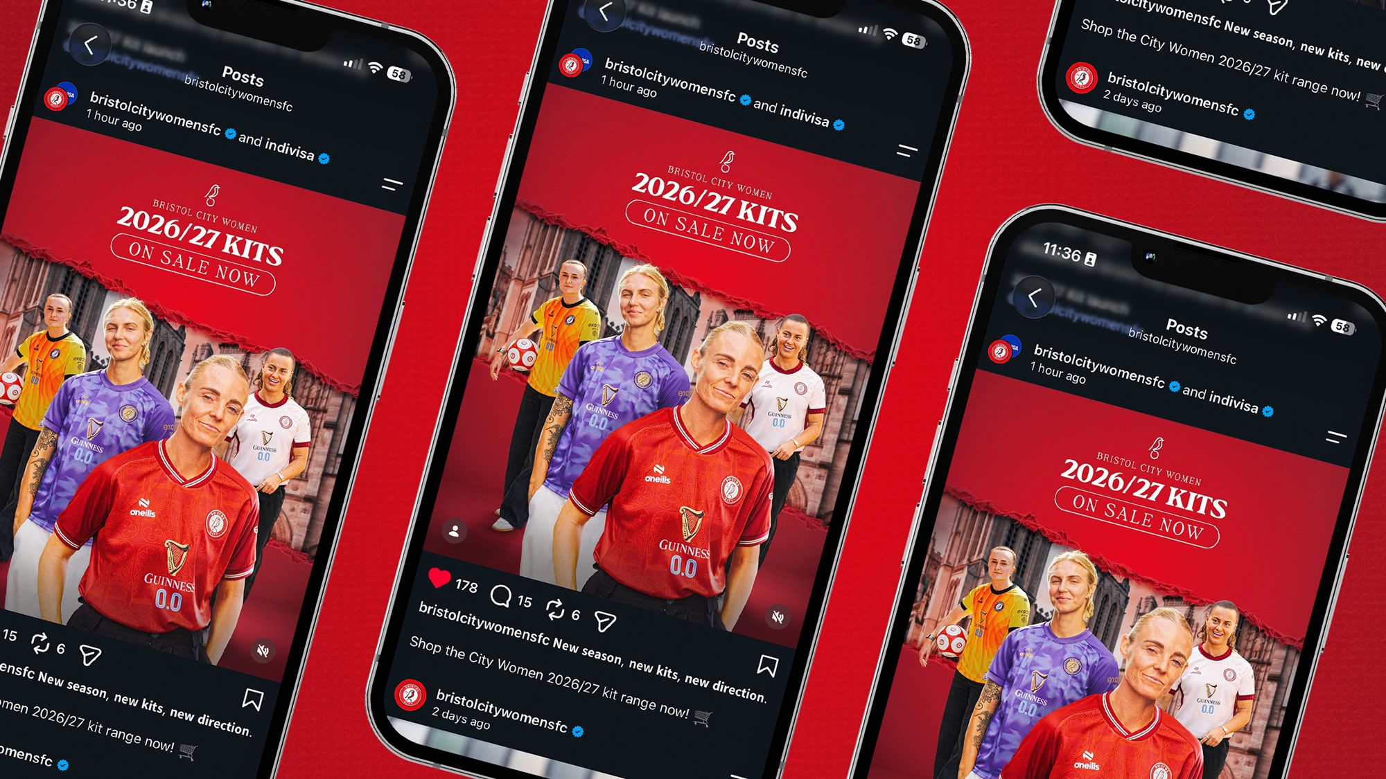 Bristol City kit launch image 1