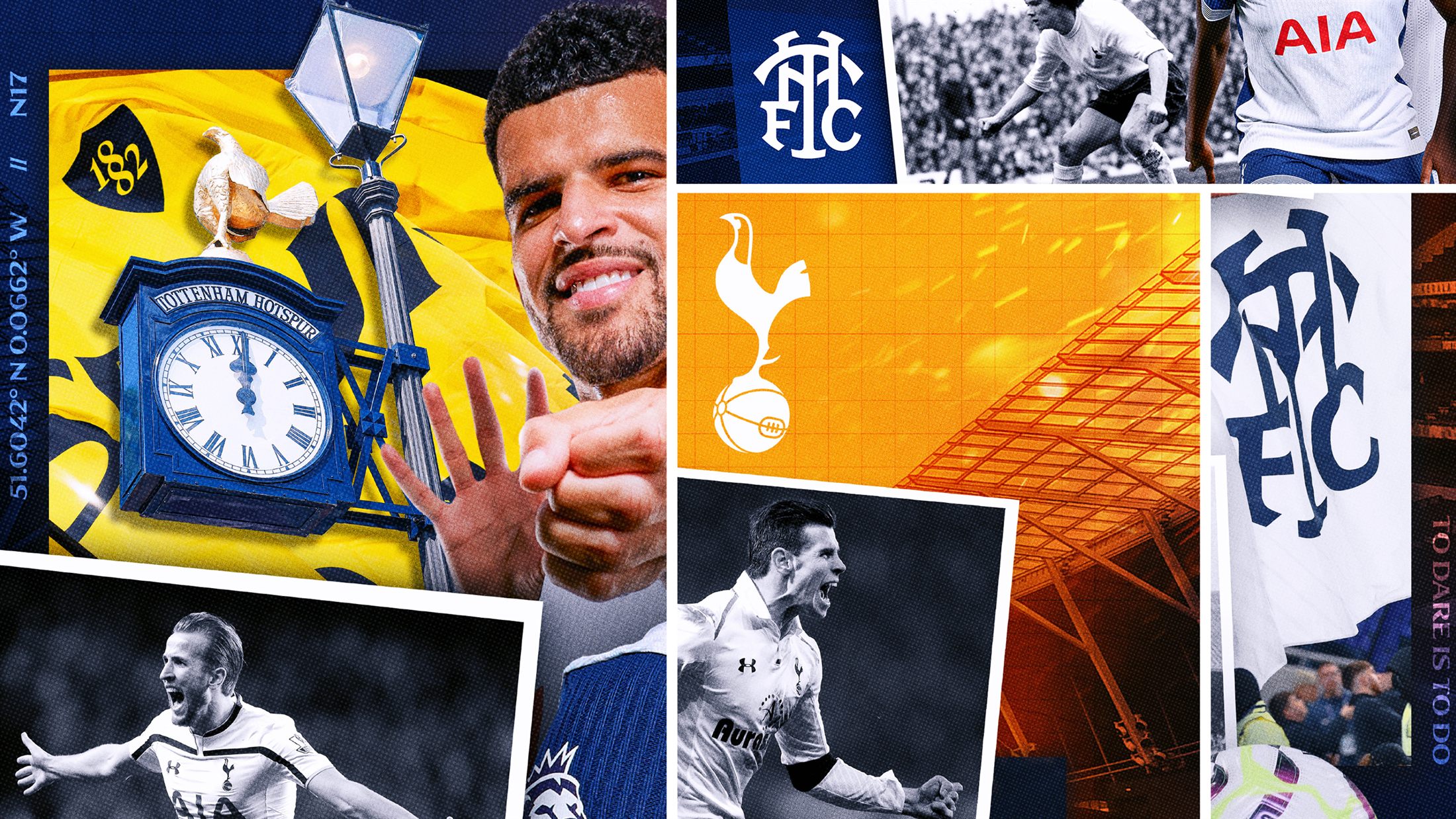 The full Spurs Stadium Mural artwork